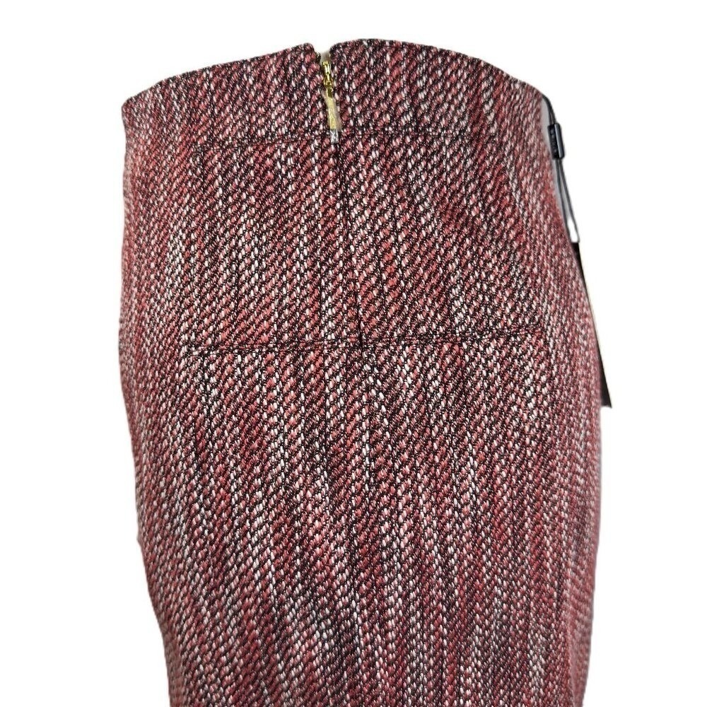 NEW Tahari Coral Tweed Pencil Skirt Lined Size 8 Career Workwear MSRP $88 - Picture 5 of 8